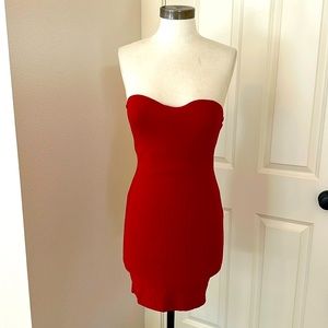 Fellini red mini dress *